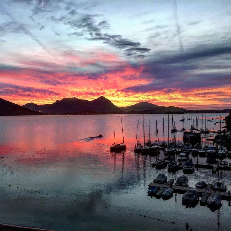 Appartamento Il Porto Baveno Bagian luar foto