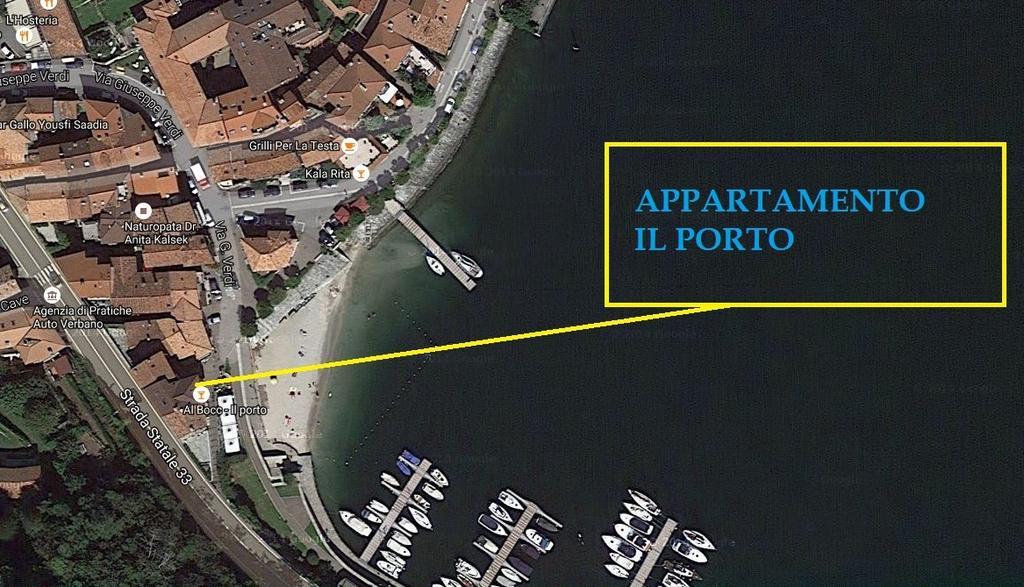 Appartamento Il Porto Baveno Bagian luar foto